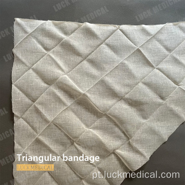Técnicas de faixas triangulares de bandagem
